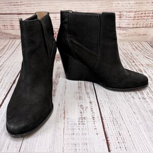 Jessica Simpson Ciandra Suede Wedge Bootie